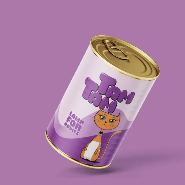 لحم الضأن للقطط البالغة